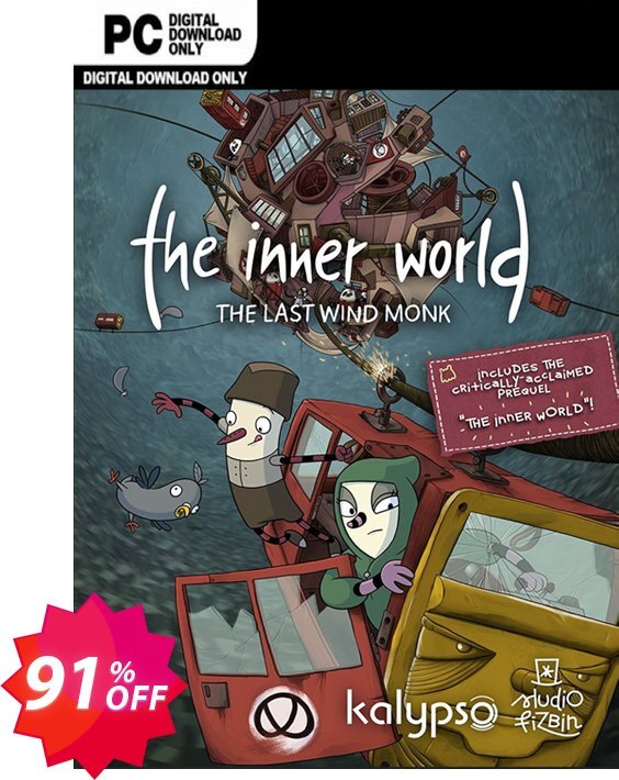 The Inner World - The Last Wind Monk PC Coupon code 91% discount 