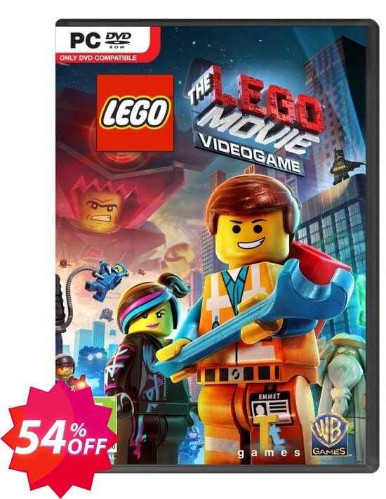 The LEGO Movie: Videogame PC Coupon code 54% discount 