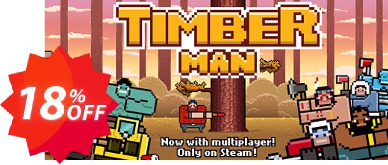 Timberman PC Coupon code 18% discount 