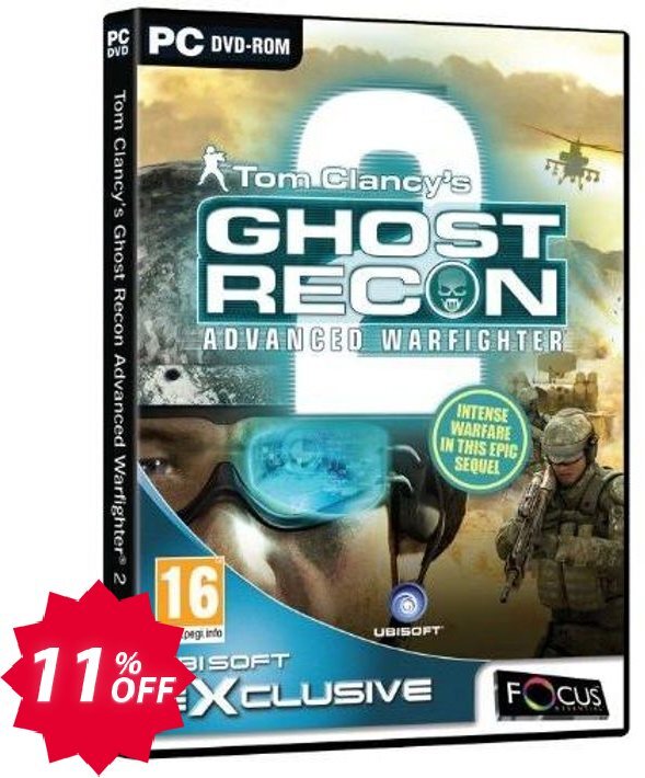 Tom Clancy's Ghost Recon Advanced Warfighter 2, PC  Coupon code 11% discount 