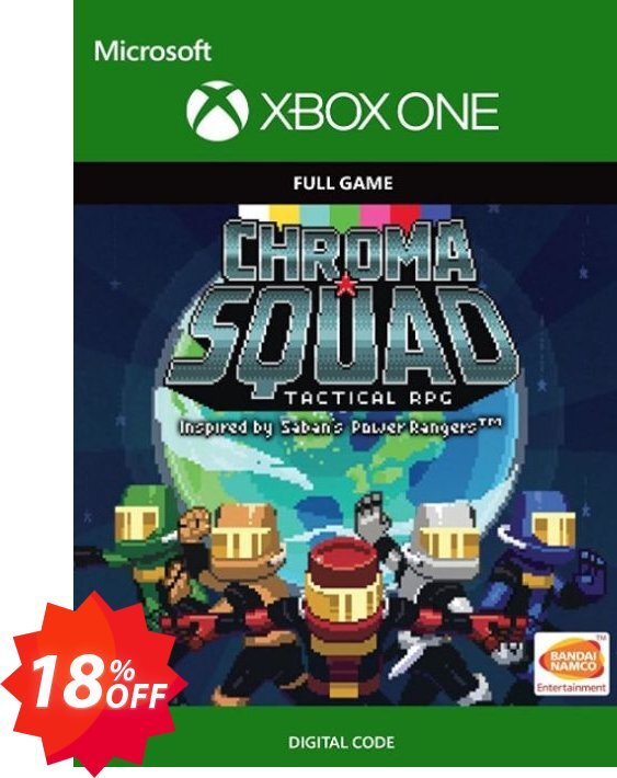 Chroma Squad Xbox One Coupon code 18% discount 