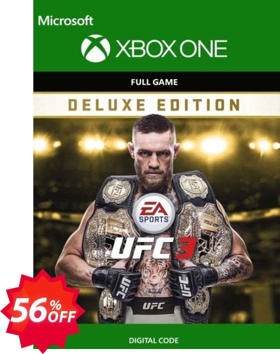 EA Sports UFC 3 - Deluxe Edition Xbox One, UK  Coupon code 56% discount 