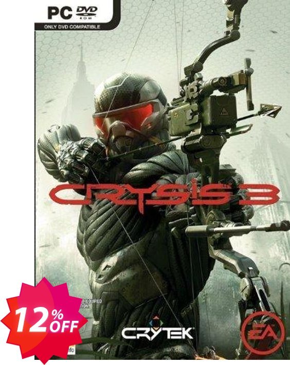 Crysis 3 PC Coupon code 12% discount 