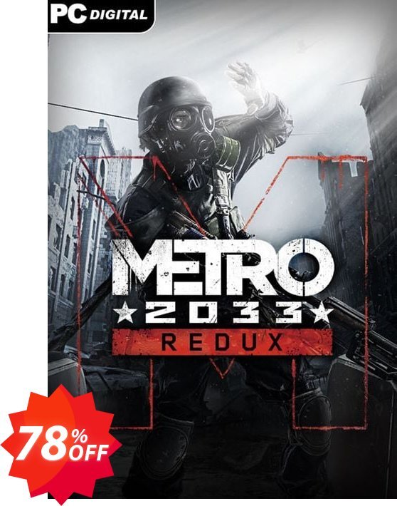 Metro 2033 Redux PC Coupon code 78% discount 
