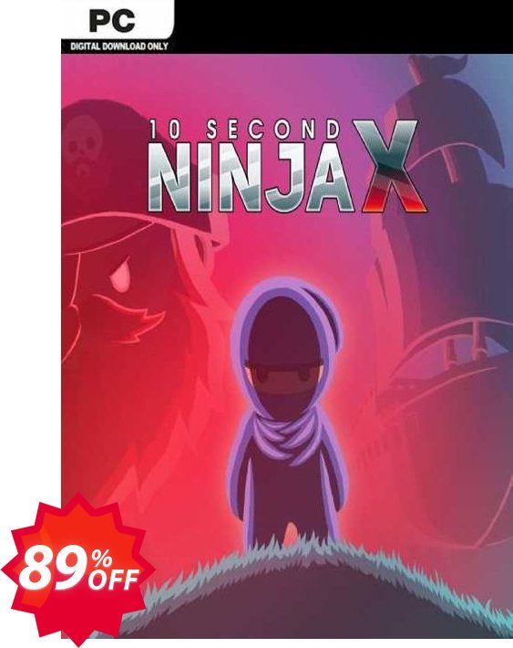 10 Second Ninja X PC Coupon code 89% discount 