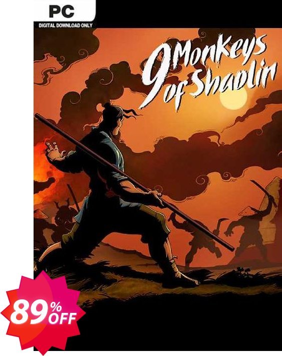 9 Monkeys of Shaolin PC Coupon code 89% discount 