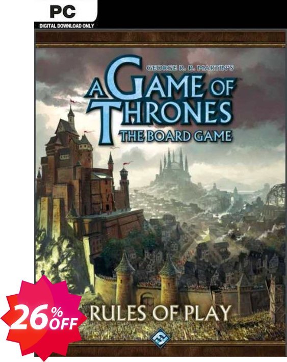 A Game of Thrones: The Board Game - Digital Edition PC Coupon code 26% discount 