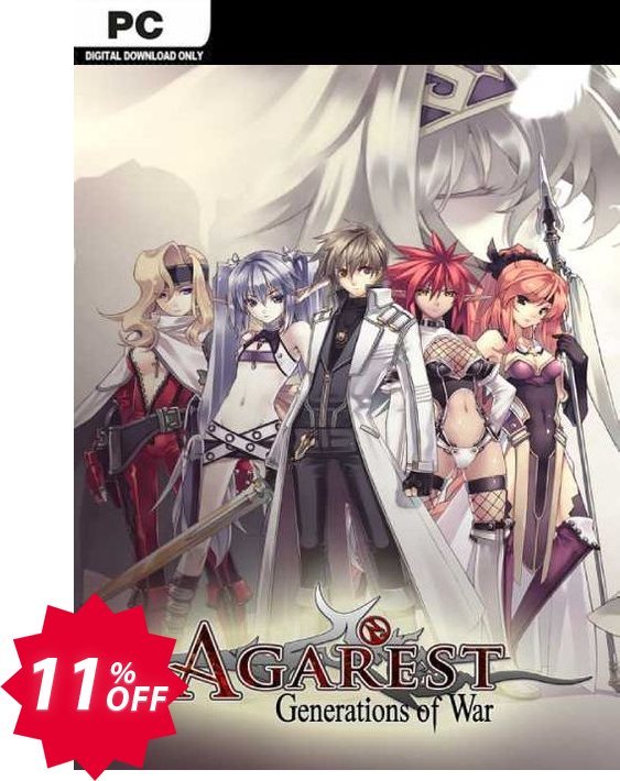 Agarest: Generations of War PC Coupon code 11% discount 