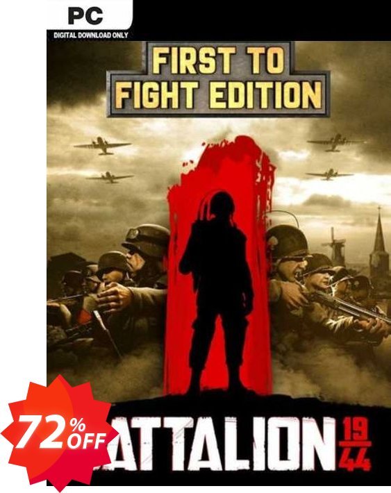 Battalion 1944 First to Fight Edition PC Coupon code 72% discount 