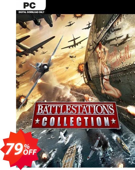 Battlestations Collection PC Coupon code 79% discount 