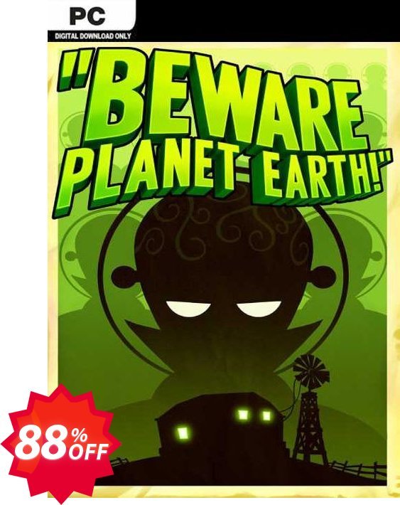 Beware Planet Earth PC Coupon code 88% discount 