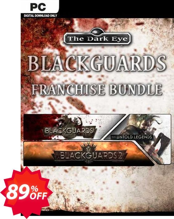 Blackguard Franchise Bundle PC Coupon code 89% discount 