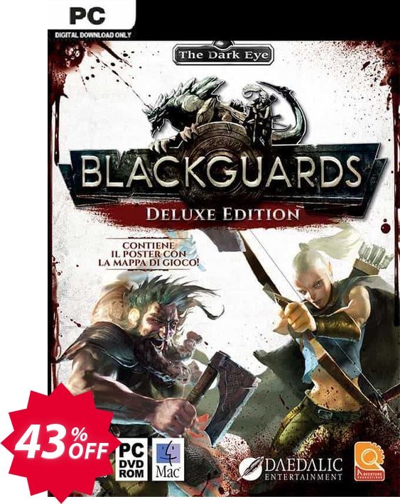 Blackguards Deluxe Edition PC Coupon code 43% discount 