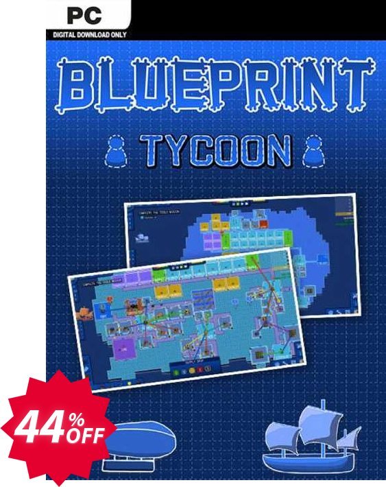 Blueprint Tycoon PC Coupon code 44% discount 