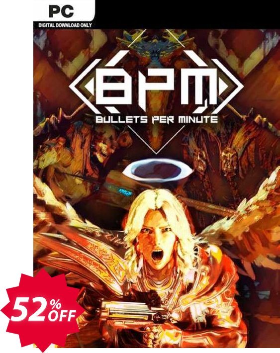 BPM: Bullets Per Minute PC, EN  Coupon code 52% discount 