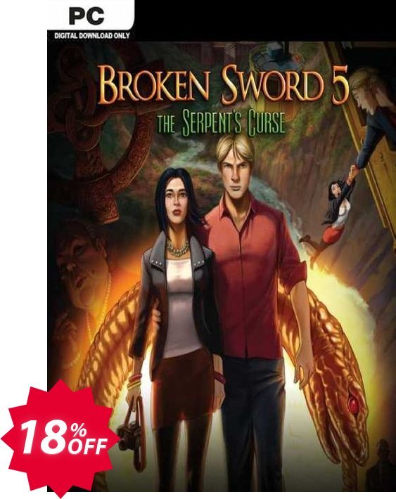 Broken Sword 5  the Serpent's Curse PC Coupon code 18% discount 