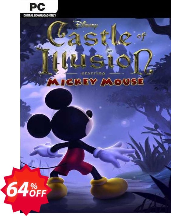 Castle of Illusion PC, EU  Coupon code 64% discount 