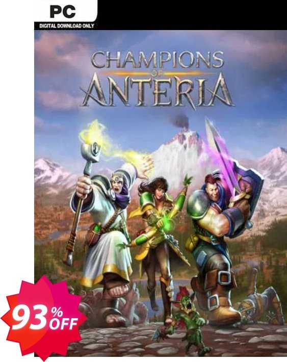 Champions of Anteria PC Coupon code 93% discount 