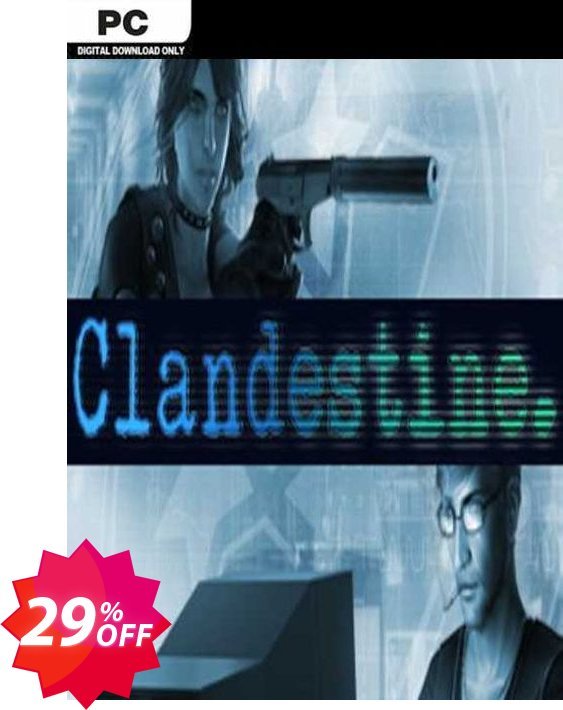 Clandestine PC Coupon code 29% discount 