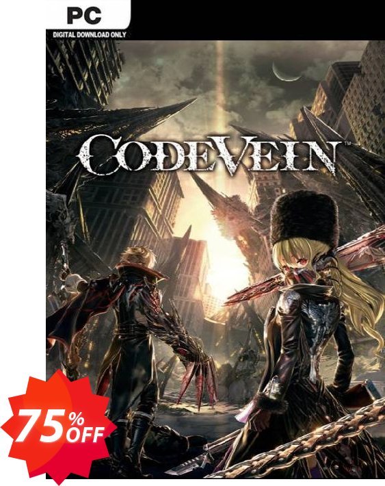 Code Vein PC, EU  Coupon code 75% discount 