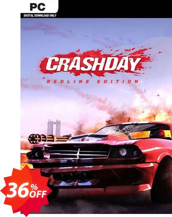 Crashday Redline Edition PC Coupon code 36% discount 