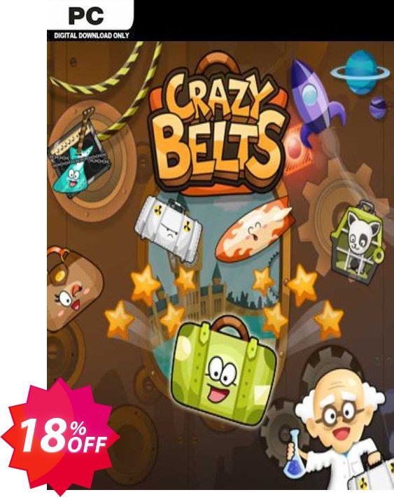 Crazy Belts PC Coupon code 18% discount 