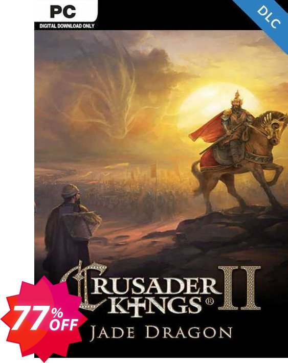 Crusader Kings II -  Jade Dragon PC - DLC Coupon code 77% discount 