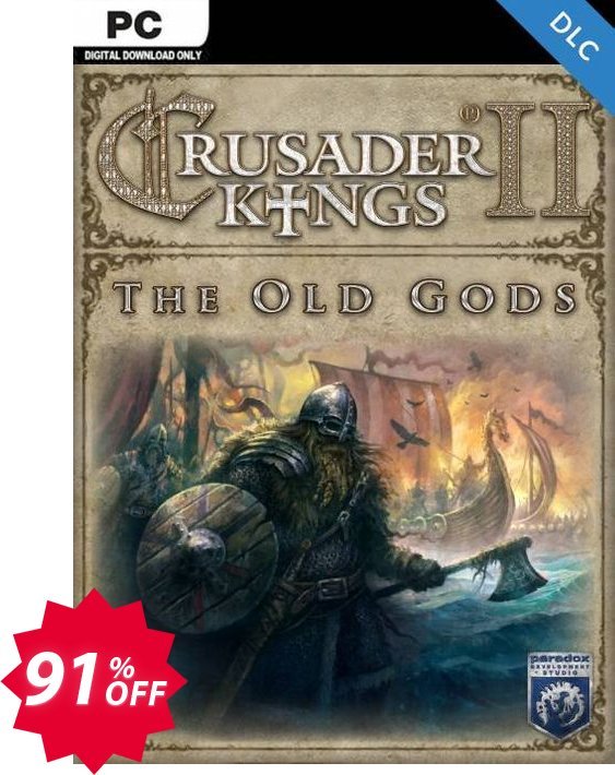 Crusader Kings II: The Old Gods PC - DLC Coupon code 91% discount 