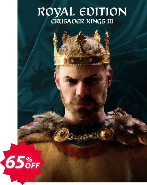Crusader Kings III: Royal Edition PC Coupon code 65% discount 