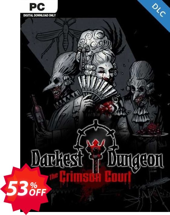 Darkest Dungeon: The Crimson Court PC - DLC Coupon code 53% discount 