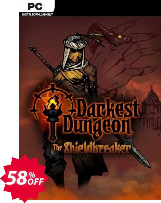 Darkest Dungeon - The Shieldbreaker PC - DLC Coupon code 58% discount 