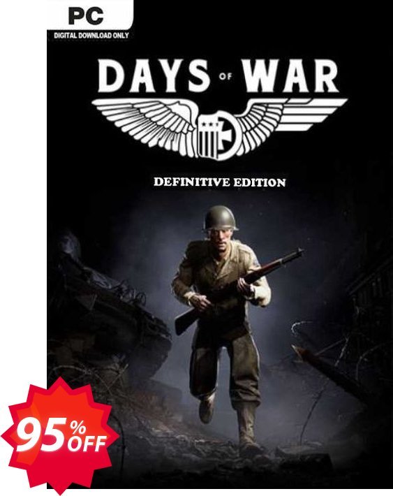 Days of War: Definitive Edition PC, EN  Coupon code 95% discount 