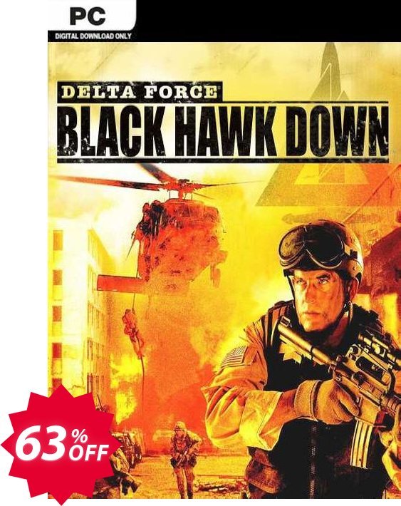 Delta Force Black Hawk Down PC Coupon code 63% discount 