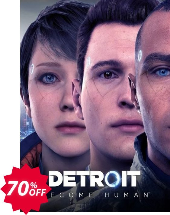 Detroit: Become Human PC, Steam  Coupon code 70% discount 