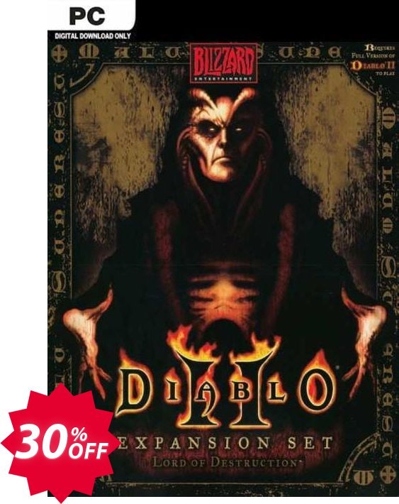 Diablo 2 - Lord of Destruction PC, EU  Coupon code 30% discount 