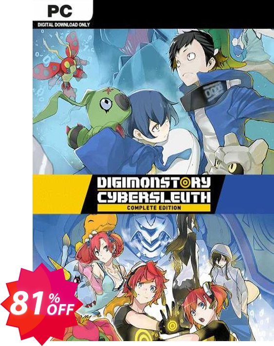 Digimon Story Cyber Sleuth: Complete Edition PC Coupon code 81% discount 