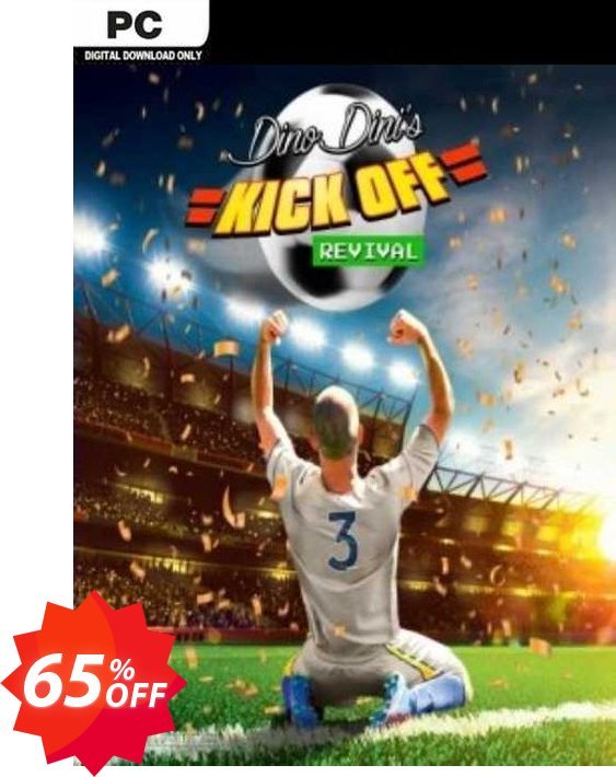 Dino Dini's Kick Off Revival PC Coupon code 65% discount 