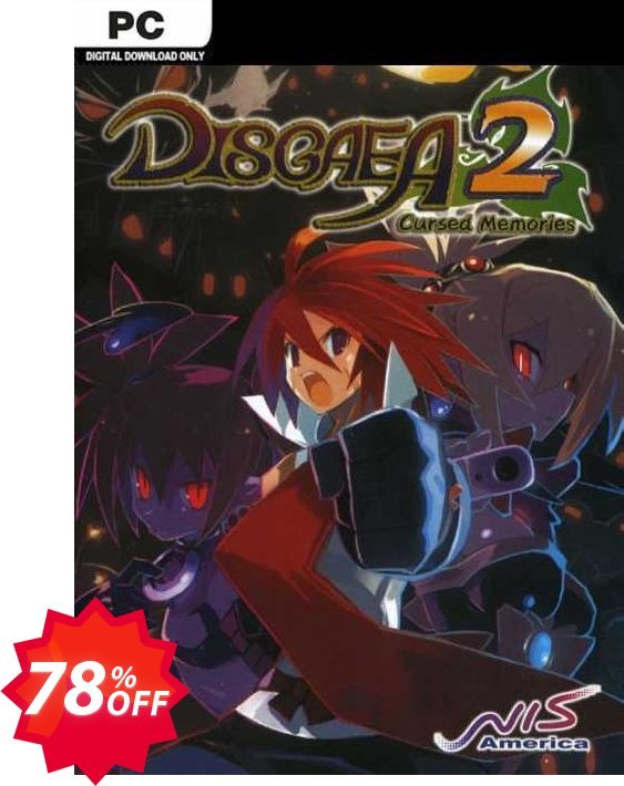 Disgaea 2 PC Coupon code 78% discount 