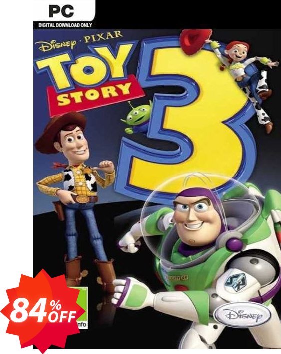 Disney•Pixar Toy Story 3: The Video Game PC Coupon code 84% discount 