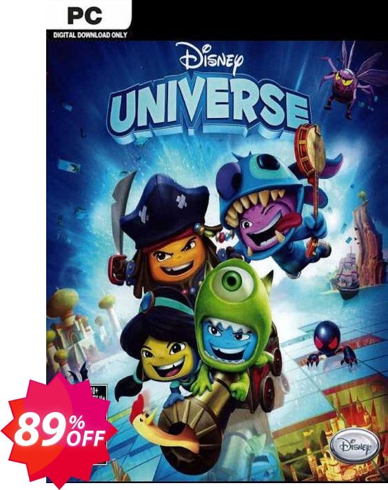 Disney Universe PC Coupon code 89% discount 