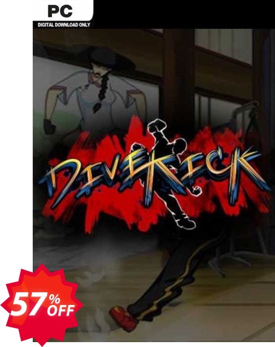 Divekick PC, EN  Coupon code 57% discount 