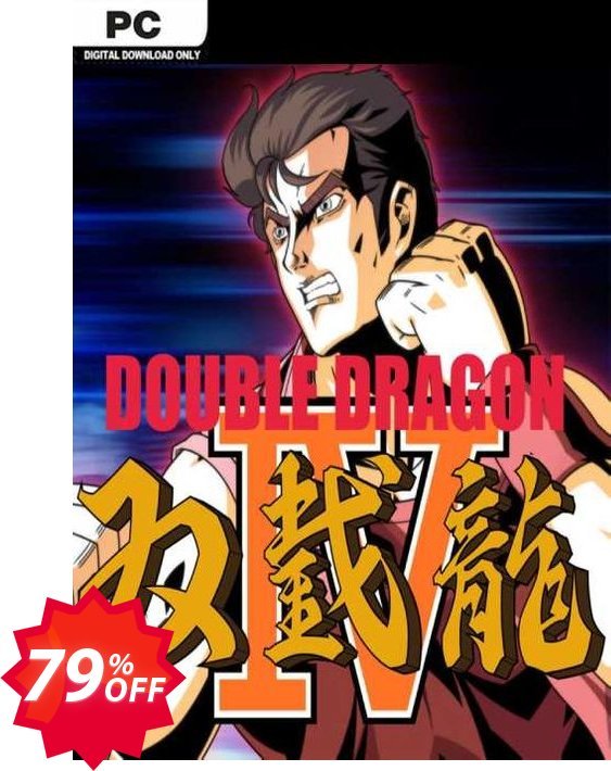 Double Dragon IV PC Coupon code 79% discount 