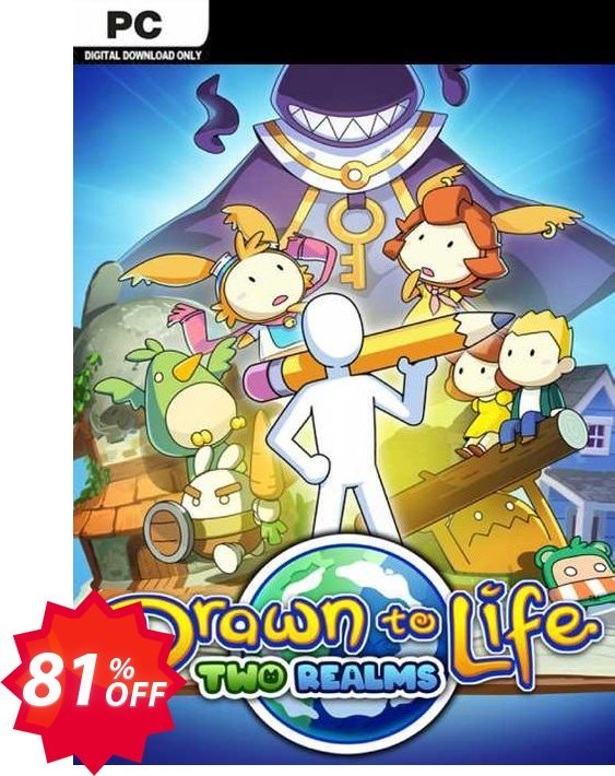 Drawn to Life: Two Realms PC Coupon code 81% discount 