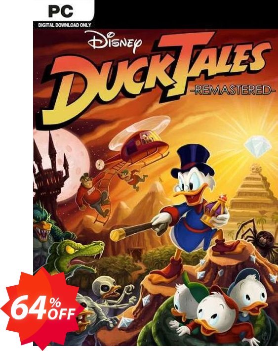 DuckTales Remastered PC, EU  Coupon code 64% discount 