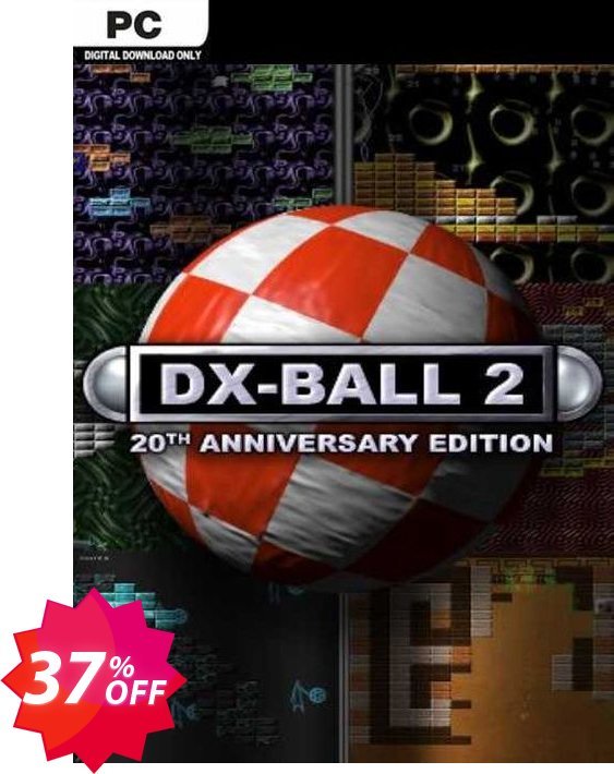 DX-Ball 2 20th Anniversary Edition PC Coupon code 37% discount 