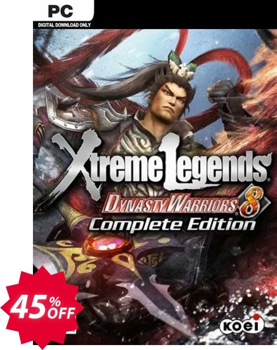 DYNASTY WARRIORS 8: Xtreme Legends Complete Edition PC Coupon code 45% discount 