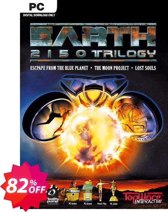 Earth 2150 Trilogy PC Coupon code 82% discount 