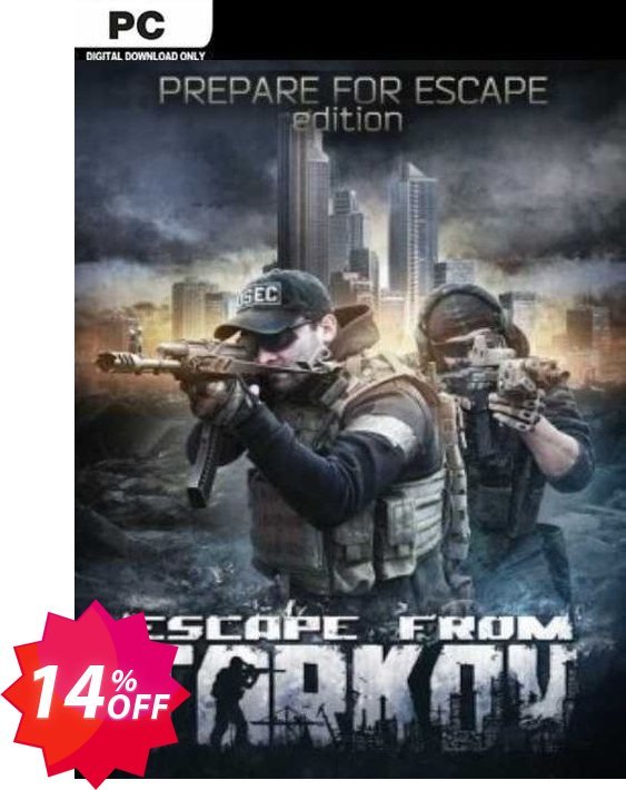 Escape from Tarkov: Prepare for Escape Edition PC, Beta  Coupon code 14% discount 