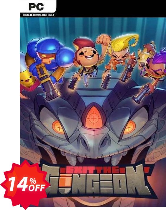 Exit the Gungeon PC Coupon code 14% discount 