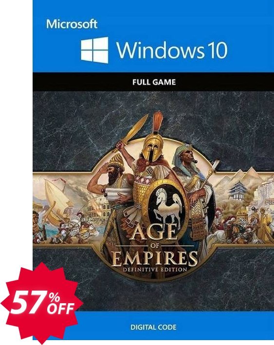 Age of Empires Definitive Edition - WINDOWS 10 PC, UK  Coupon code 57% discount 